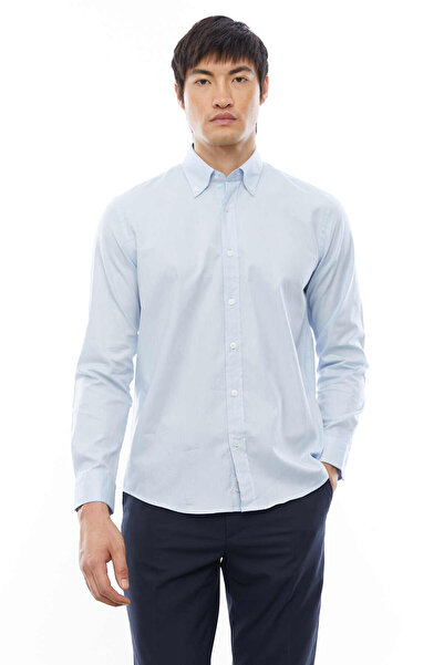 PAULMARK Πουκάμισο με κουμπιά στο γιακά