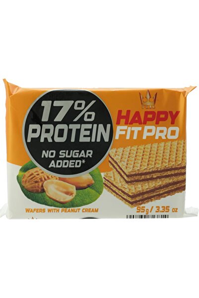 Flis رقائق بروتين هابي فيت برو مع كريمة الفول السوداني 95 جرام