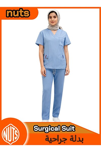 me-nimal Unisex Medical Scrubs Set, Top & Pants Uniform