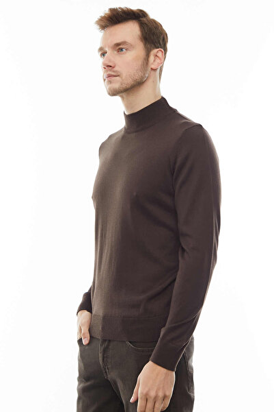 PAULMARK Ανδρικό πλεκτό πουλόβερ με μισό γιακά ψαράδικο