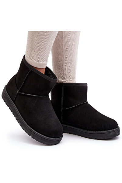 Big Star Shoes Women's padded boots Black Big Star MM274158 37