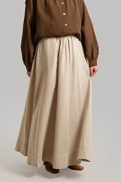 Lemaye Плисирана муслинова пола - камък