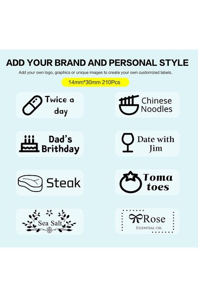 Generic Nimbot 210 Transparent Label Tape for D11/D110/D101 - Waterproof Printable Labels