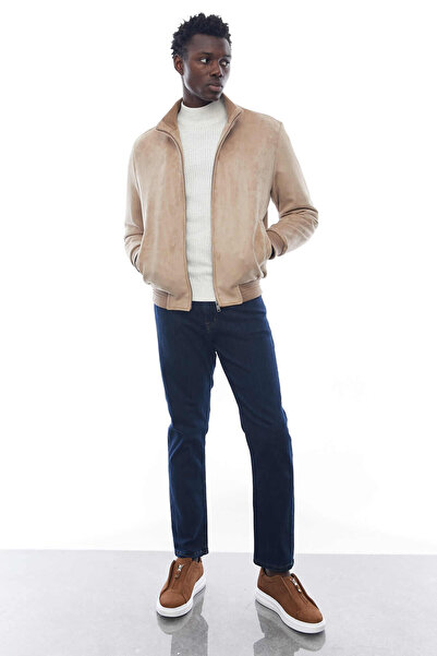 PAULMARK Men's Judge Collar Short Coat