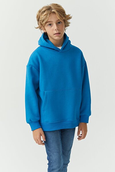 PAULMARK Хлопчачий оверсайз-свитшот з капюшоном