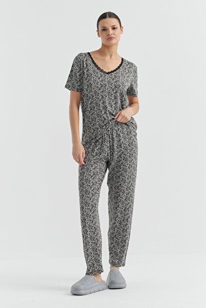 PAULMARK Σετ γυναικεία πιτζάμες με σχέδια