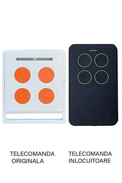 OEM Replacement garage door remote control 2 and 4 channels rolling code 433.92MHz NICE ECCO5 WO compatible