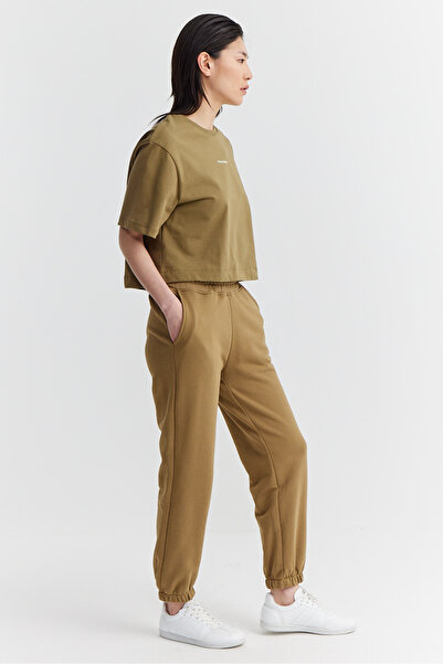 PAULMARK Women's Sweat Bottoms with Elastic Waist and Legs