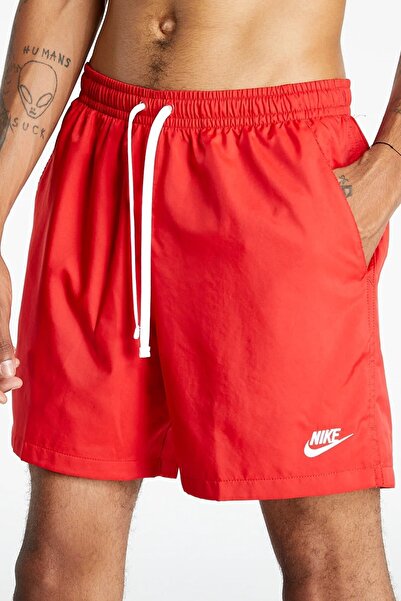 Nike Sportswear Men's Woven Short Men's Lined Swim Shorts Red