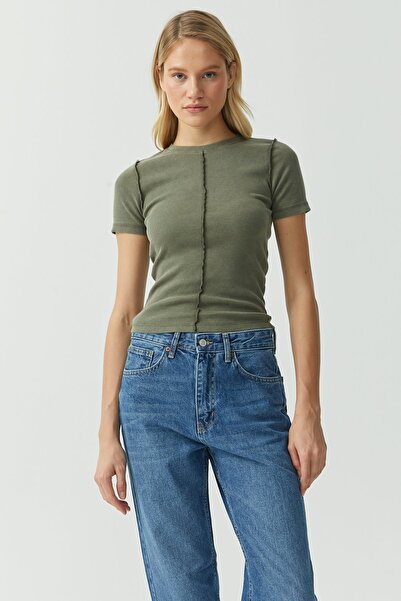 PAULMARK Women's Reverse Stitch T-Shirt