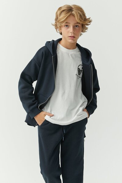 PAULMARK Μπλουζάκι με κουκούλα για αγόρι