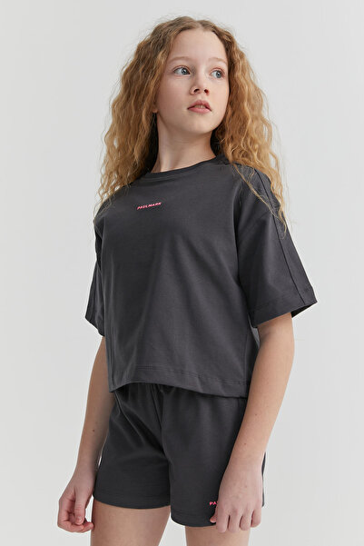 PAULMARK Girl's Basic T-shirt