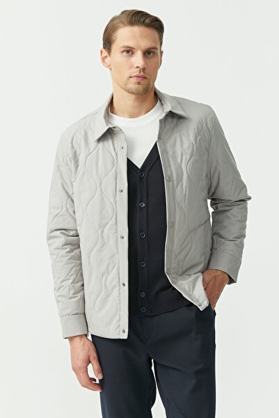 PAULMARK Men's Slim Fit Snap Closure Jacket