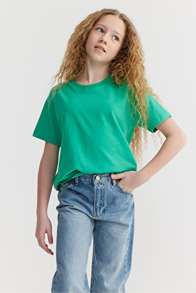 PAULMARK Girl's Basic T-shirt