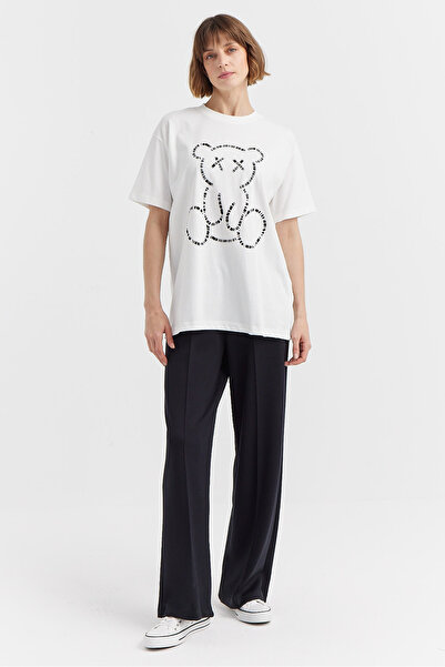 PAULMARK Γυναικείο μπλουζάκι με τύπωμα Basic