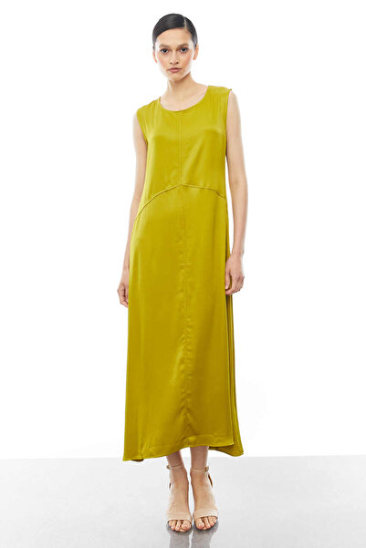 PAULMARK Rochie fără mâneci cu cusături