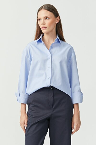 PAULMARK Γυναικείο βαμβακερό πουκάμισο