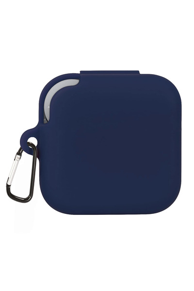 NOTHING CaseOnn CMF Buds 2 Plus Kılıf Askı Aparatlı Mat Silikon Lacivert