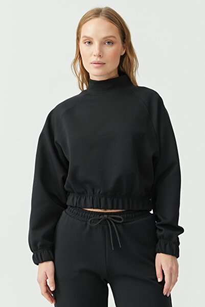 PAULMARK بلوزة نسائية مطاطية عند الحافة