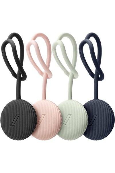 Native Union جراب سيليكون منحني لجهاز AirTag (مجموعة كاملة)