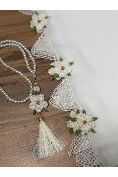 DEVSER Needlepoint Prayer Head Scarf