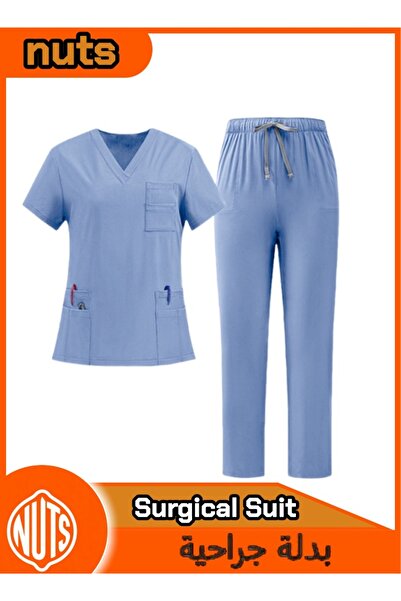 me-nimal Unisex Medical Scrubs Set, Top & Pants Uniform