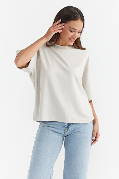 PAULMARK Textura moale pentru femei tricou