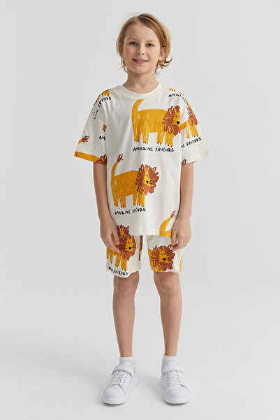 PAULMARK Комплект пижама за момче с къси панталони