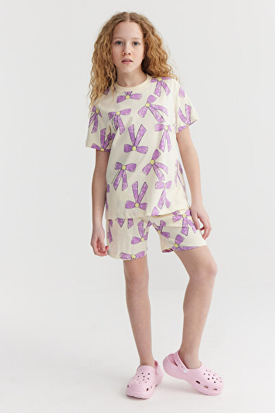 PAULMARK Σετ πιτζάμες για κορίτσια με τύπωμα με σορτς