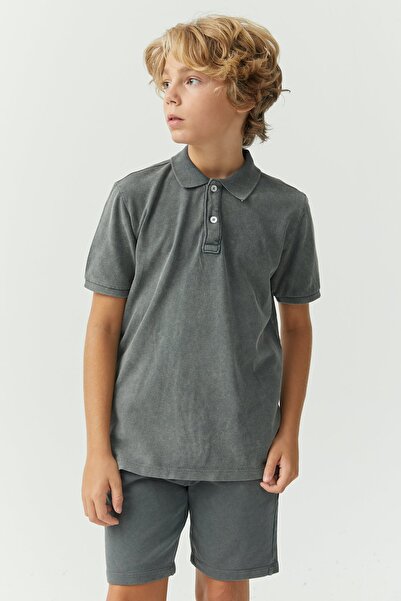 PAULMARK Boy's Polo Neck T-shirt