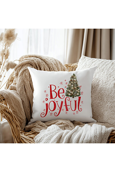 Evmila Husă de pernă din catifea cu model de pin 43x43 cm, două fețe, cu impr...