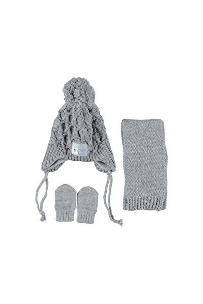 Buqete Baby Boy Beanie Bandana Gloves 3-Piece Set