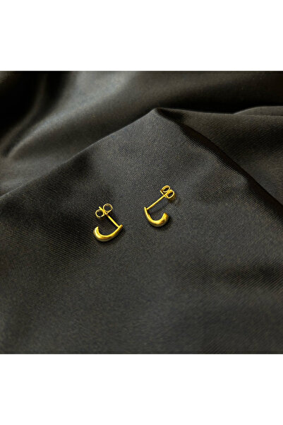 Arpaş 14 Ayar Çapa Tasarımlı Küpe