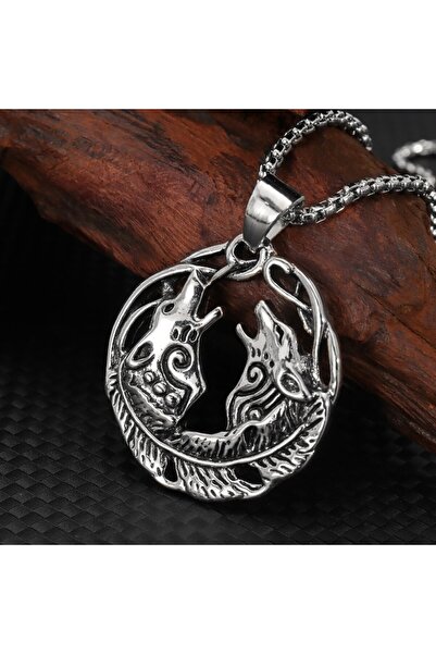 Viking Nordic Mythology Design S+ Quality 316L Stainless Tarnish Free Steel Necklace
