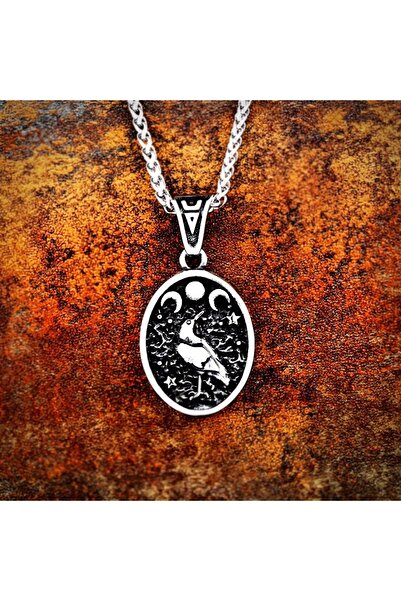 Viking Nordic Mythology Design S+ Quality 316L Stainless Tarnish Free Steel Necklace