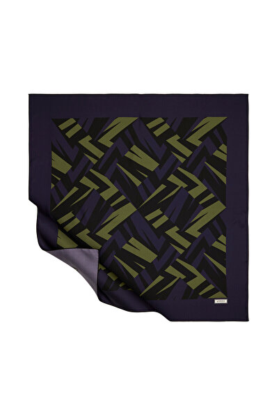ipekevi Виолетов копринен шал Metropol Tivil