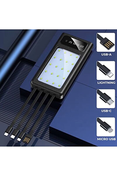 OEM External Battery, PowerBank, 2.1A, 120,000mAh, 6 output ports, 24 LED Flashlight, Digital Display