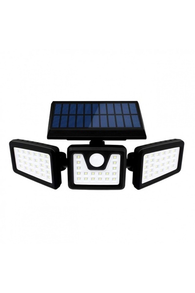 OEM Lampă solară cu senzor de mișcare, LED reglabil, senzor de amurg, 74 LED-uri
