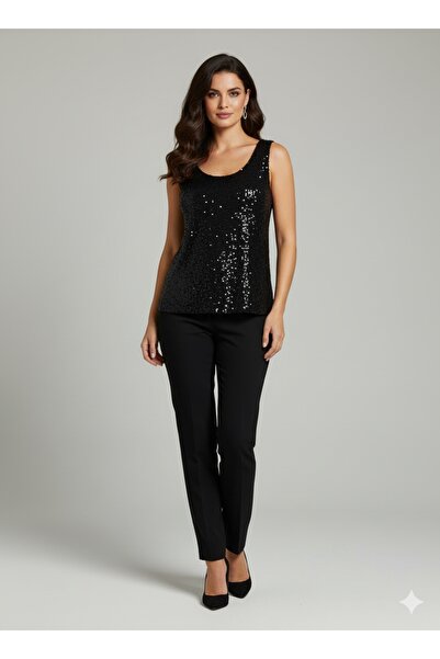 Efour Sequin Sequin Blouse