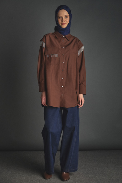 Setrms Sarkıt Taşlı Spor Şık Tunik