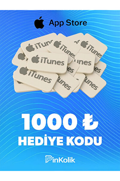 App Store & iTunes Hediye Kartı 1000 TL
