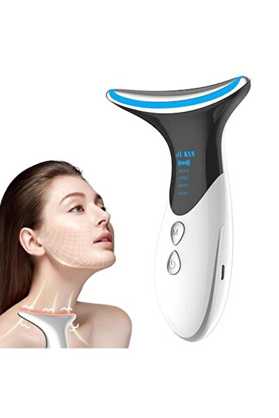 Yingyun Facial Wrinkle Removal & Neck Care Device - 3-Color LED Photon Therapy + EMS