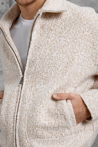 NOMARC Cream Yp Knitted Jacket