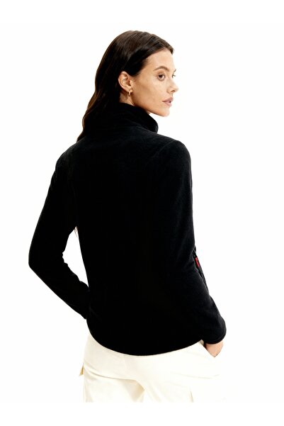 Dechers Women's Extreme Windproof Outdoor Full Zip Fleece Jacket with Pockets W223