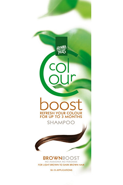Hennaplus Sampon colorant, Colour Boost Brown, Hennaplus, 200 ml