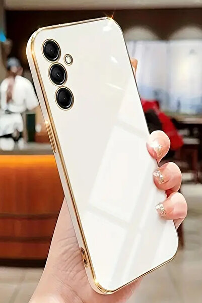 Nezih Case Samsung Galaxy A26 Compatible Camera Protected Glossy Coated Stylish Silicone Cover