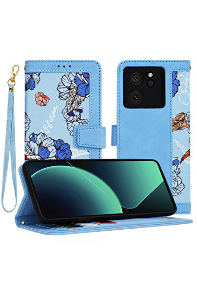 Xiaomi Husa pentru 13T Pro / 13T, Techsuit, FlipCraft, Bleu