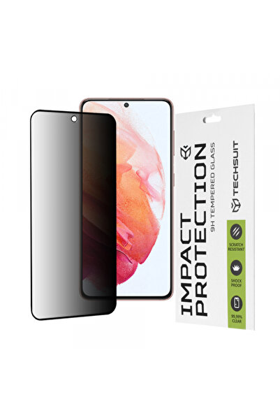 Samsung Folie de protectie Ecran Privacy Techsuit pentru Galaxy S21 5G G991, ...