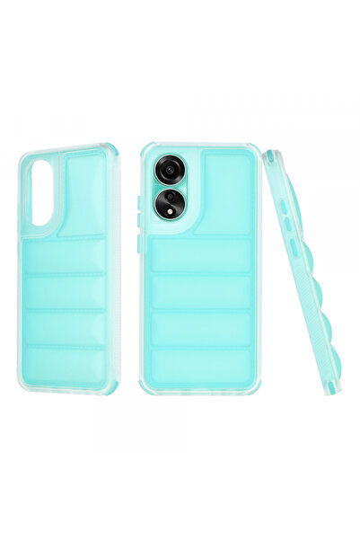 OPPO Case for A78 4G, Techsuit, Wave Shield, Turquoise