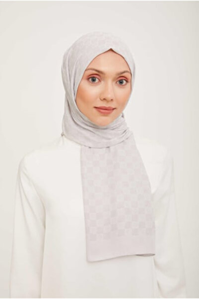 Armine Trend Ultra Light a Logo Silver Color Shawl Ist 18 - 3128